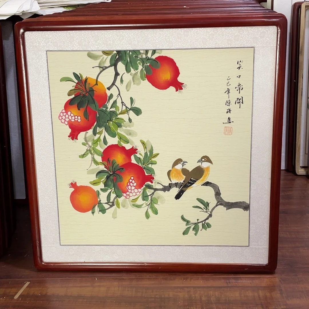 国画带框尺寸63*63厘米