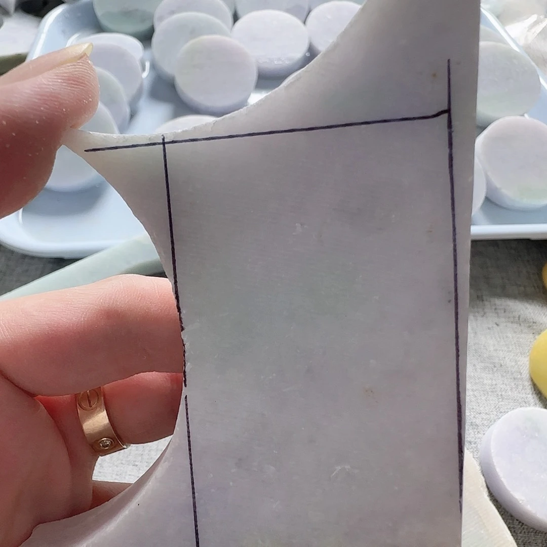 翡翠裸石翡翠A货边角料