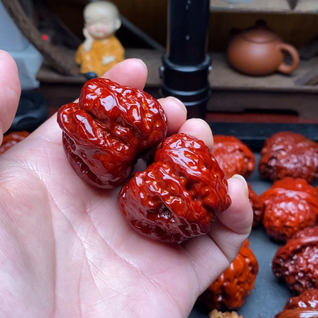 吊坠文玩核桃汉****40蛤蟆头