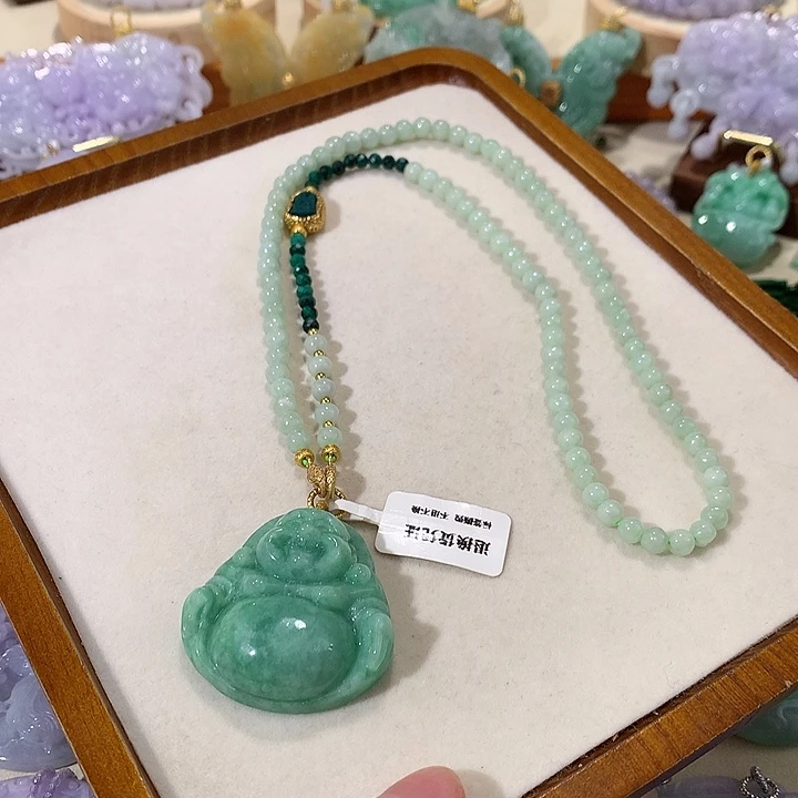 颈饰未镶嵌翡翠翡翠吊坠