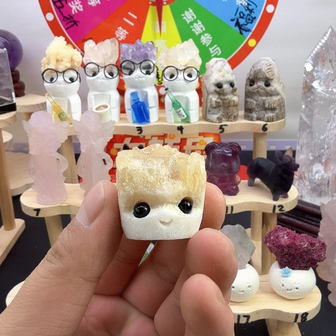 珠宝半成品水晶未镶嵌