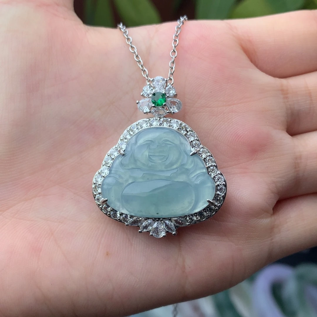 翡翠未镶嵌颈饰翡翠吊坠