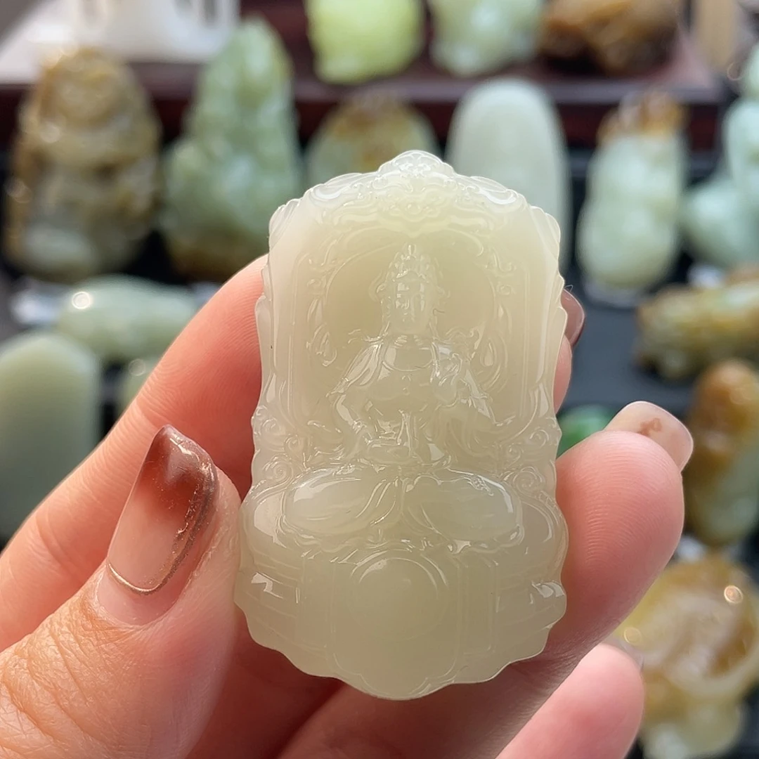 和田玉颈饰未镶嵌