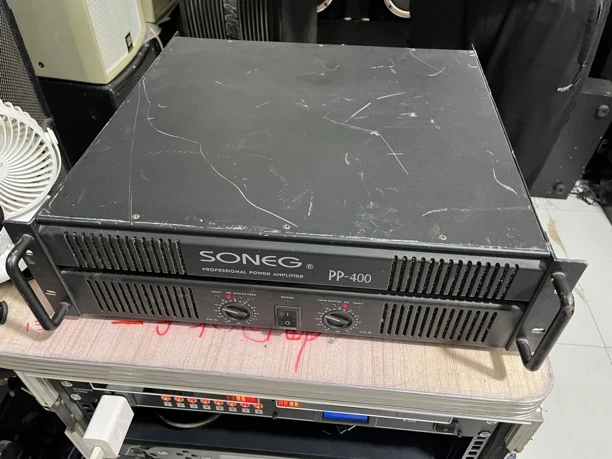 8新 二手后级功放PP-400 不包邮 成色如图(电位器需打理)