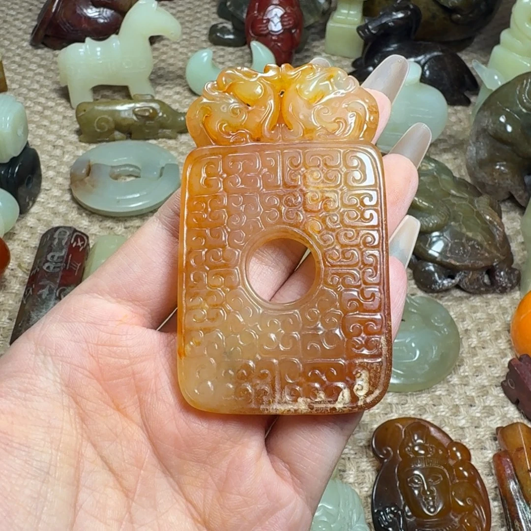 吊坠白玉菩提挂件