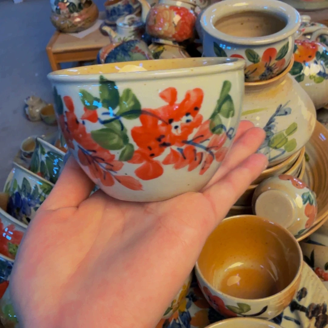 瓷片景德镇陶瓷手工手绘