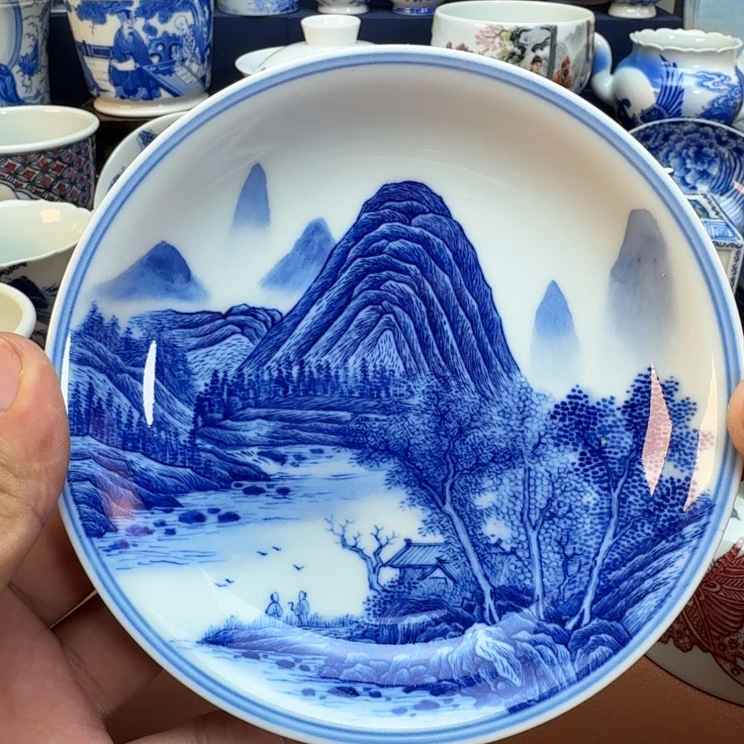 O***Q杯子景德镇全手工手绘陶瓷