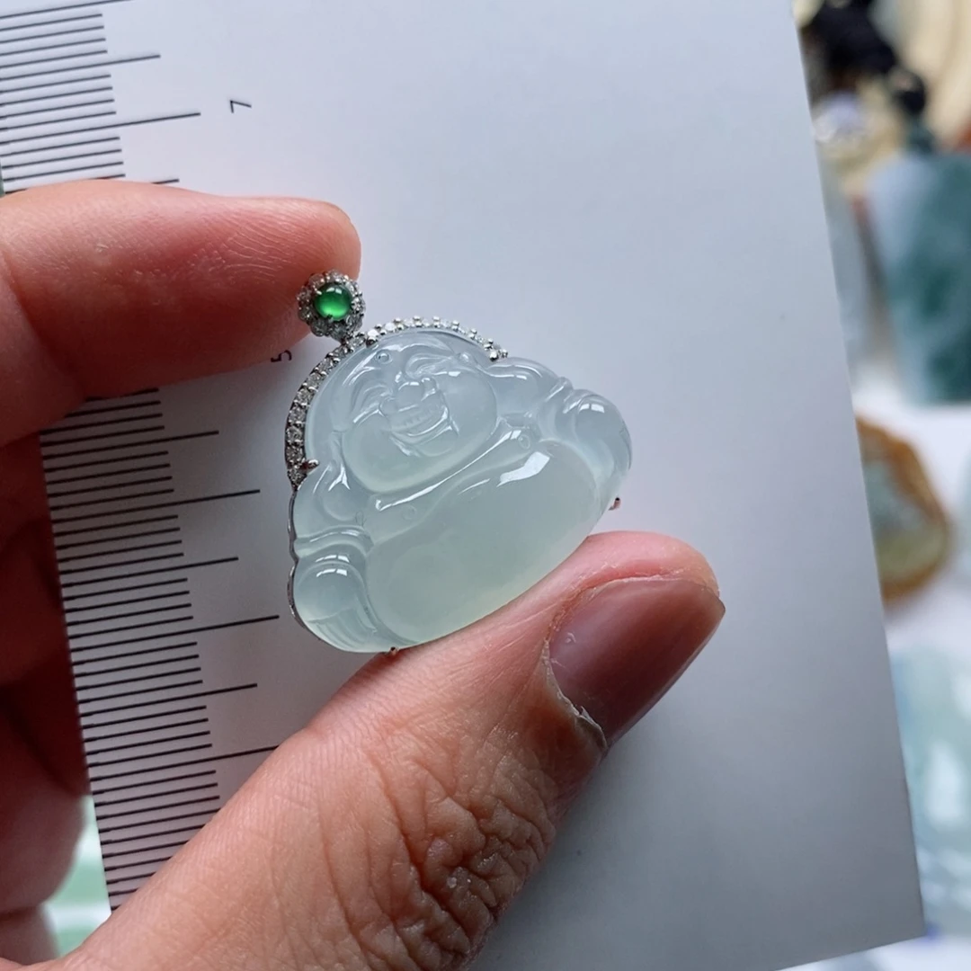 颈饰未镶嵌翡翠J*佛公