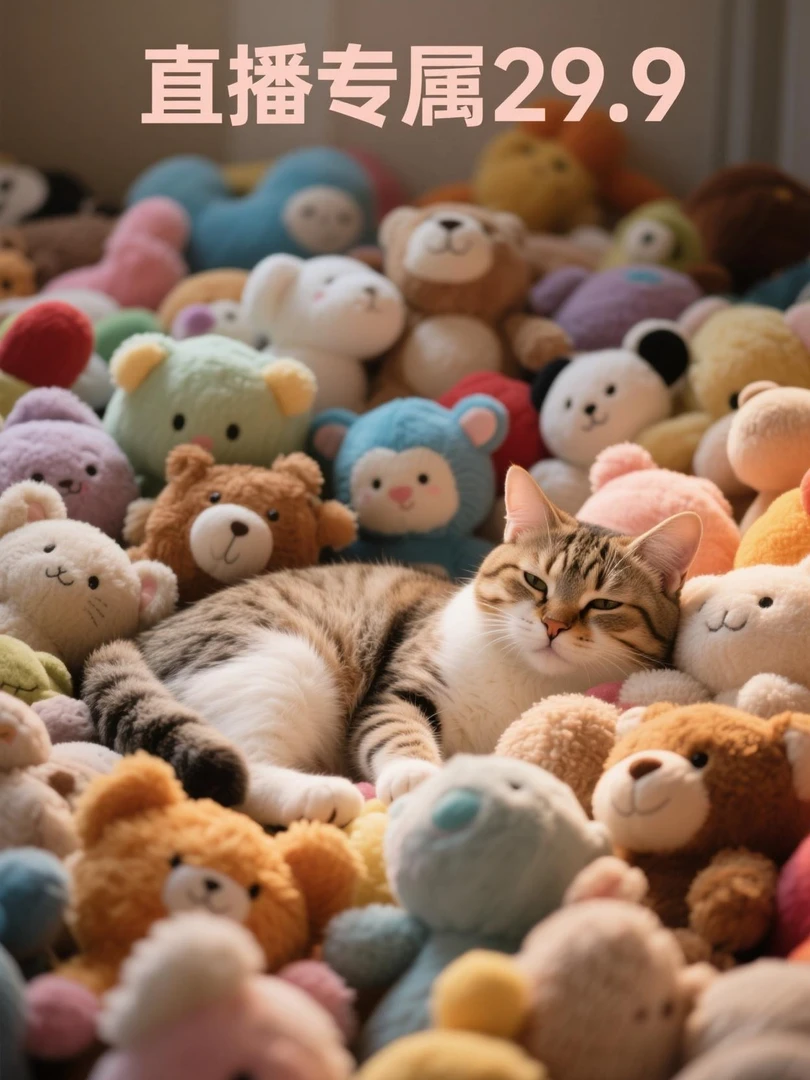 （直播专属）宠物玩具组合搭配猫咪玩具组合BB叫逗猫棒NO退NO换