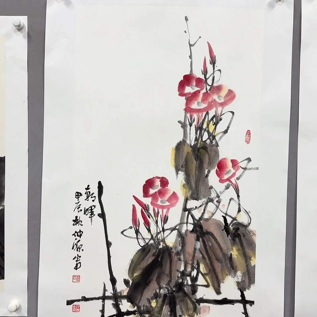 国画亲笔手绘放心去藏