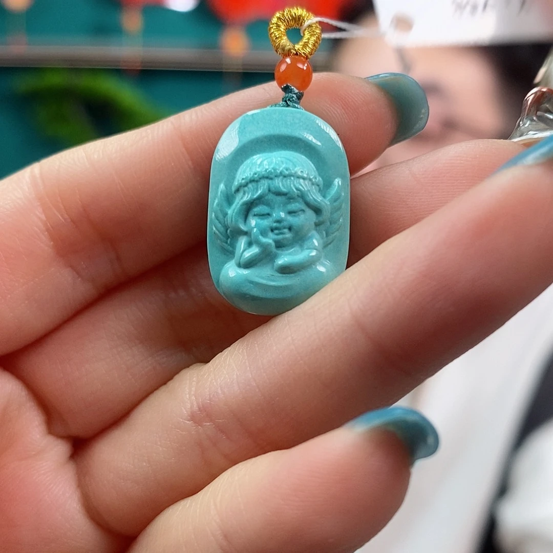 绿松石珠宝奇石未镶嵌