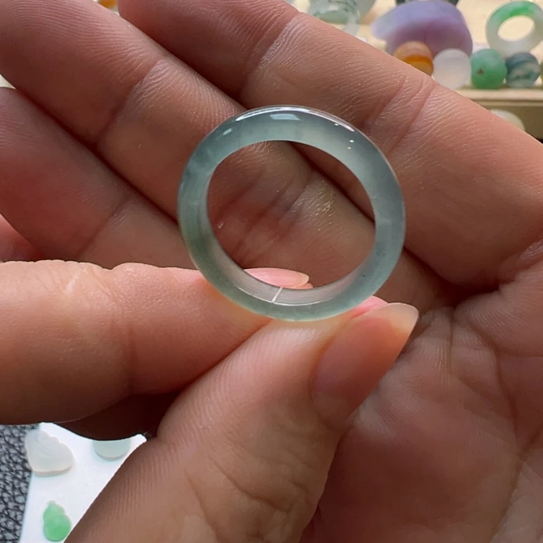 翡翠戒指未镶嵌翡翠戒指17