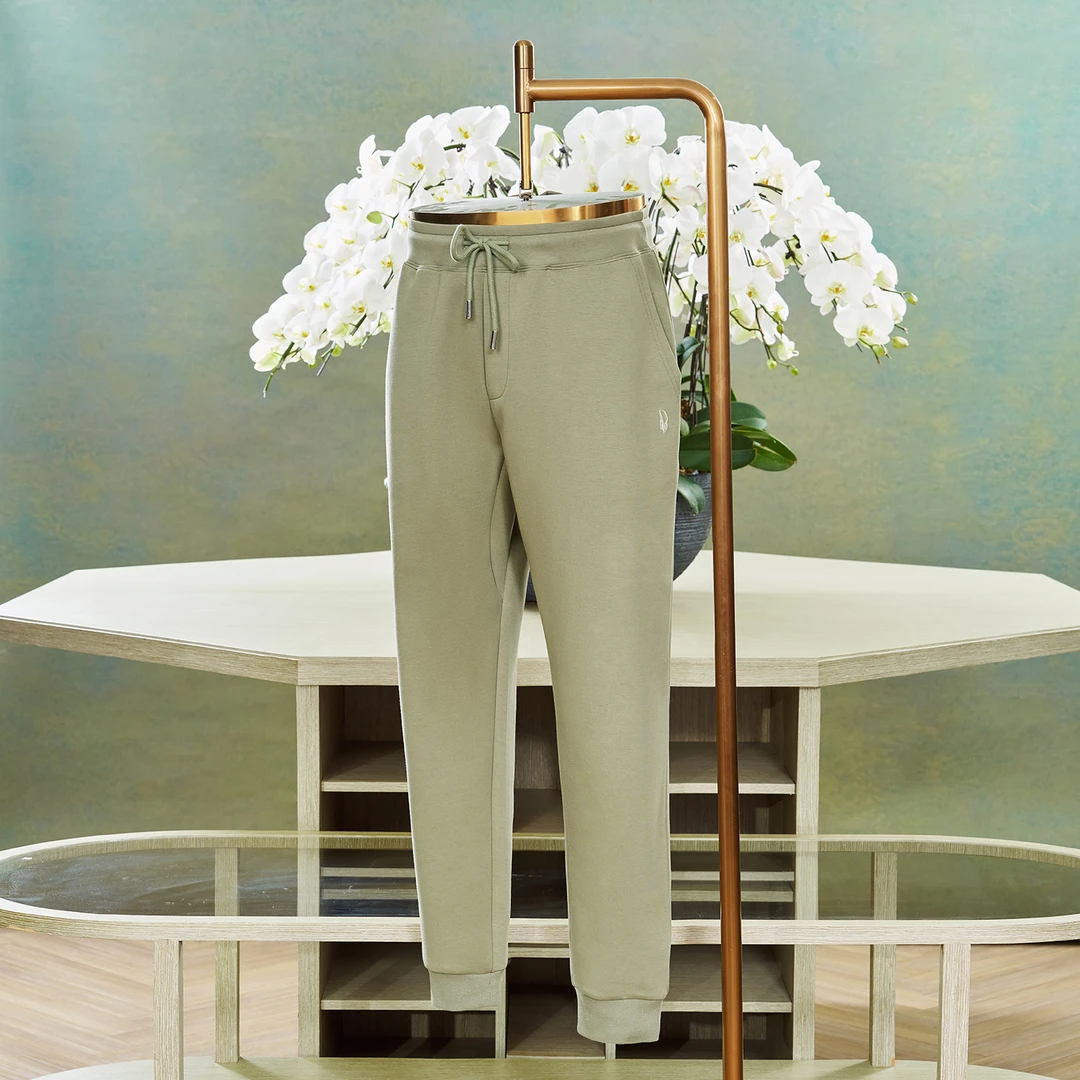 Aura-Pima卫裤男女同款休闲松紧腰裤子宽松情侣春秋抽绳新舒适