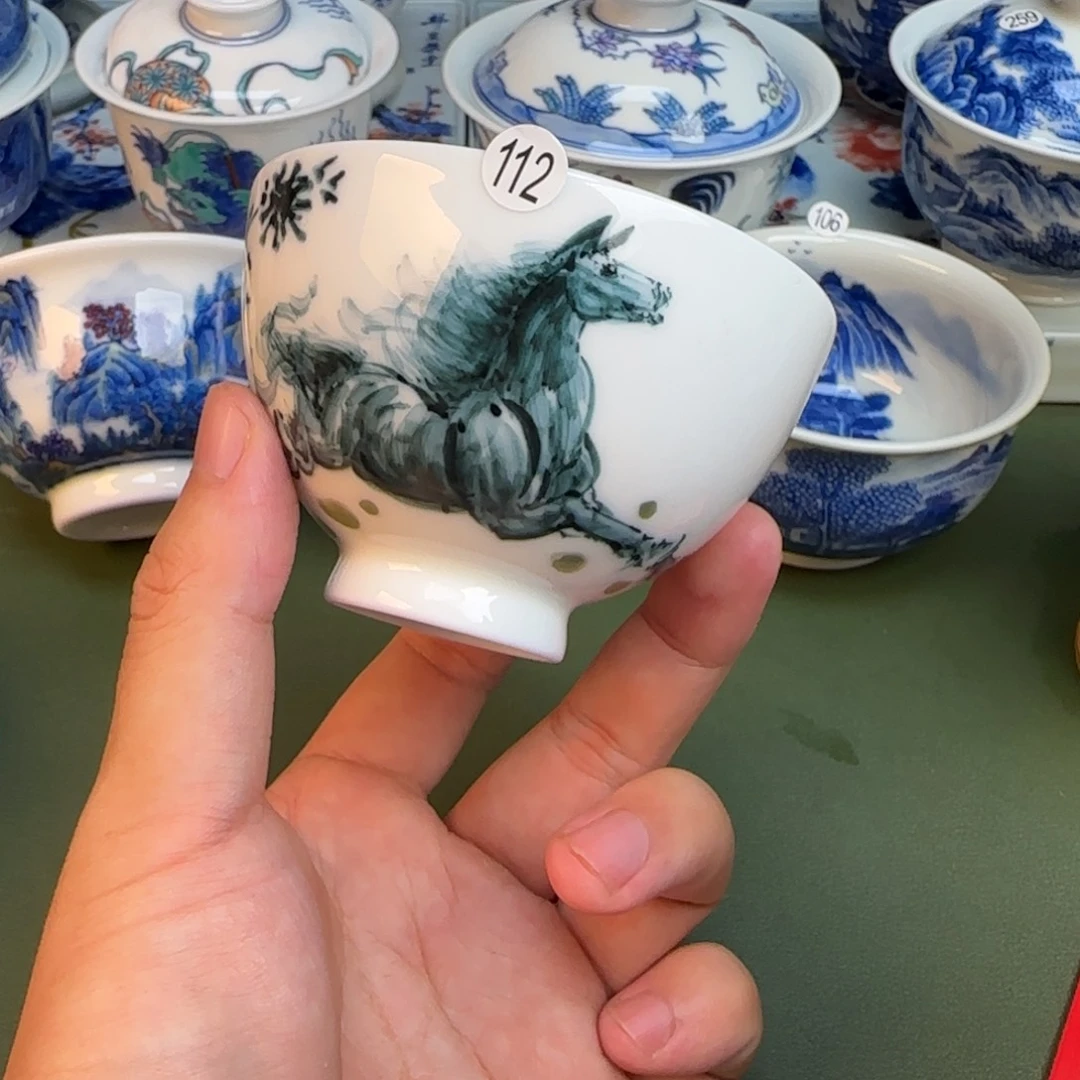 彦祖纯手工手绘茶具112