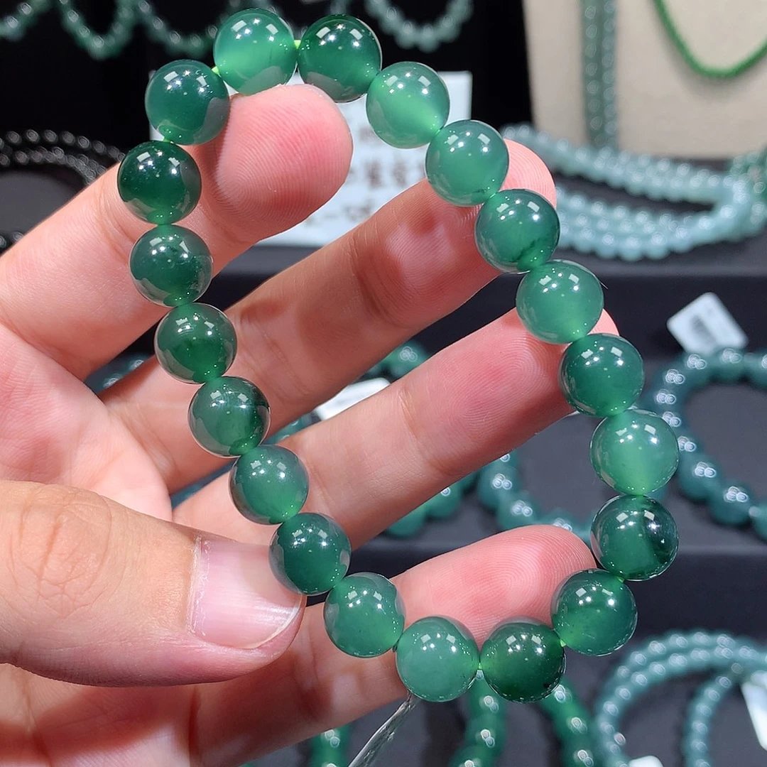 未镶嵌手链翡翠天然a货翡翠手串10