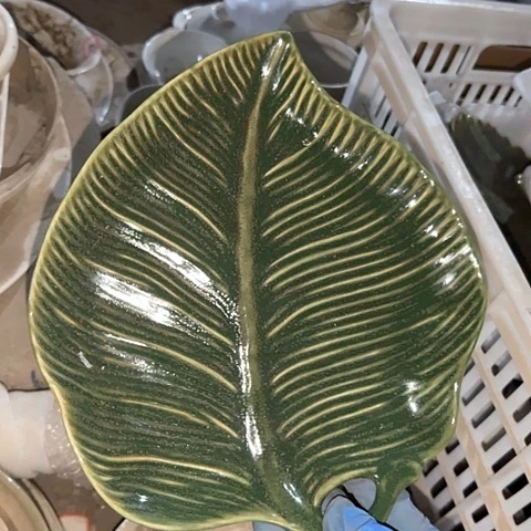 瓷片国营厂库存微瑕26厘米