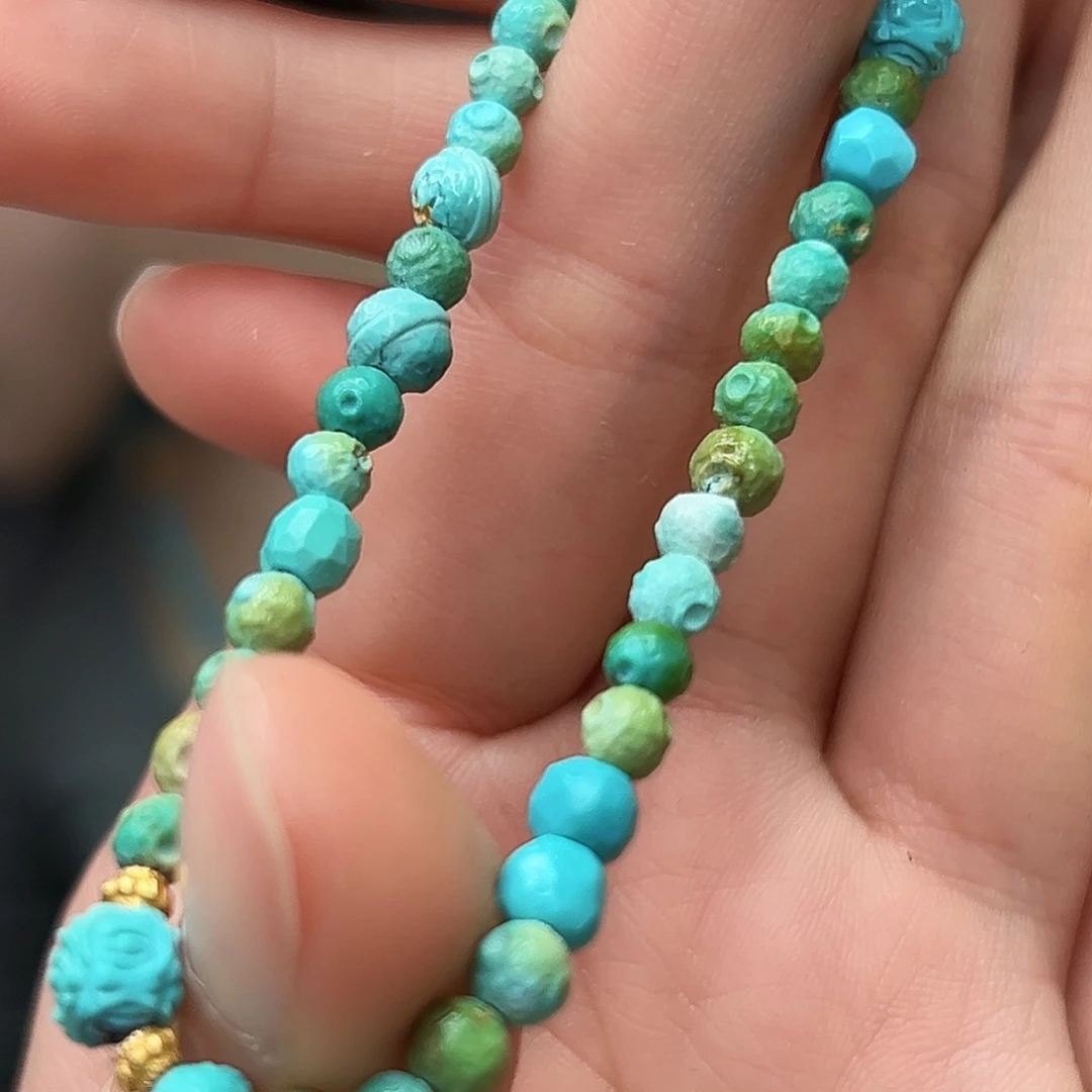 绿松石珠宝奇石未镶嵌