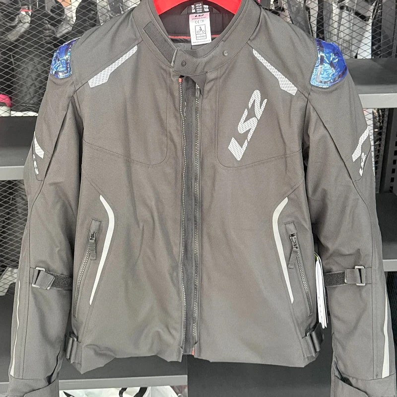 LS2巅峰摩托车男女骑行服男保暖透气防水防风拉力服机车四季MJ174