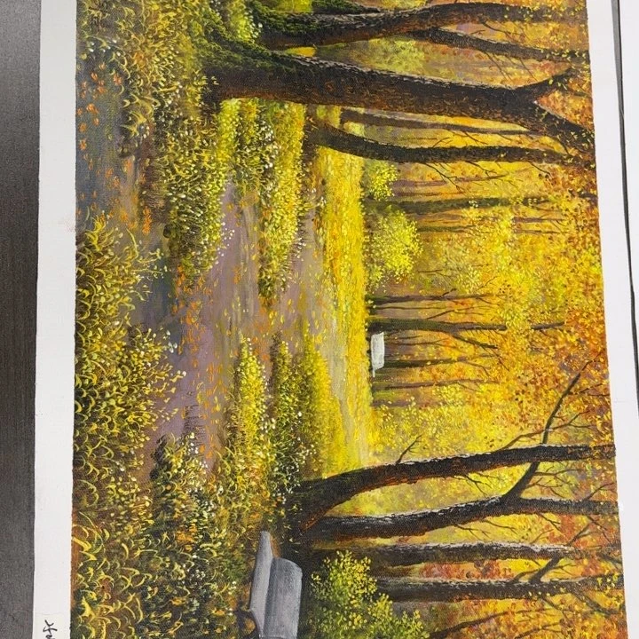 油画你在我心中是个