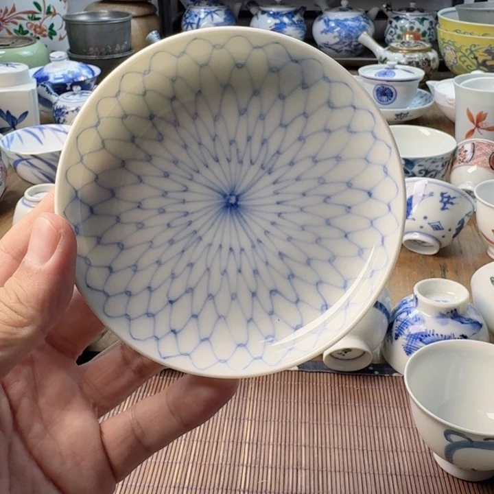 青花瓷器杯子茶具