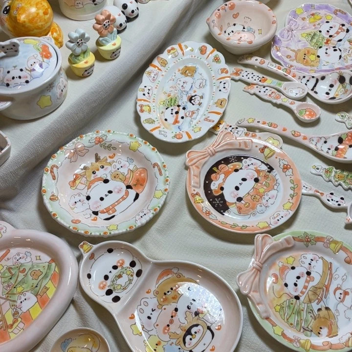 摆件瓷好看的陶瓷来啦