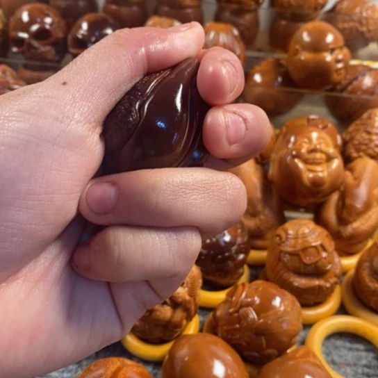 橄榄核手串/手链玉华蝴蝶