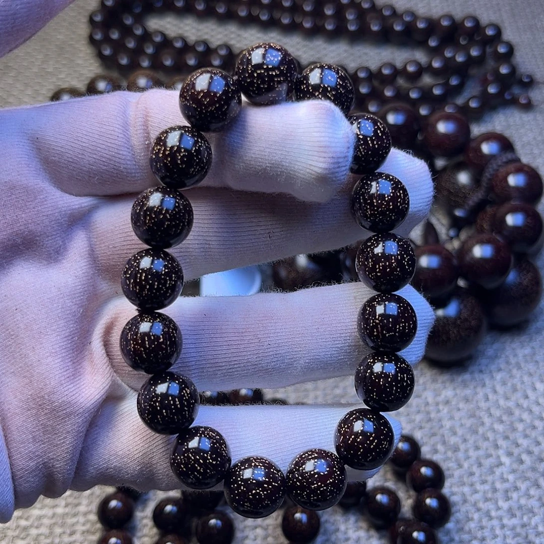 檀香紫檀（小叶紫檀）1.2 17颗爆星