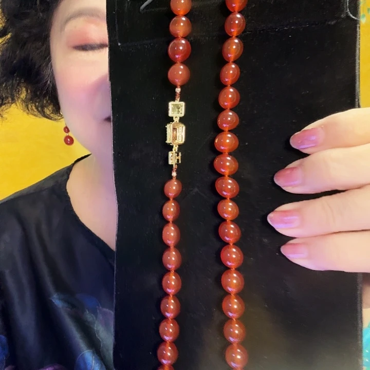 玛瑙/玉髓未镶嵌颈饰