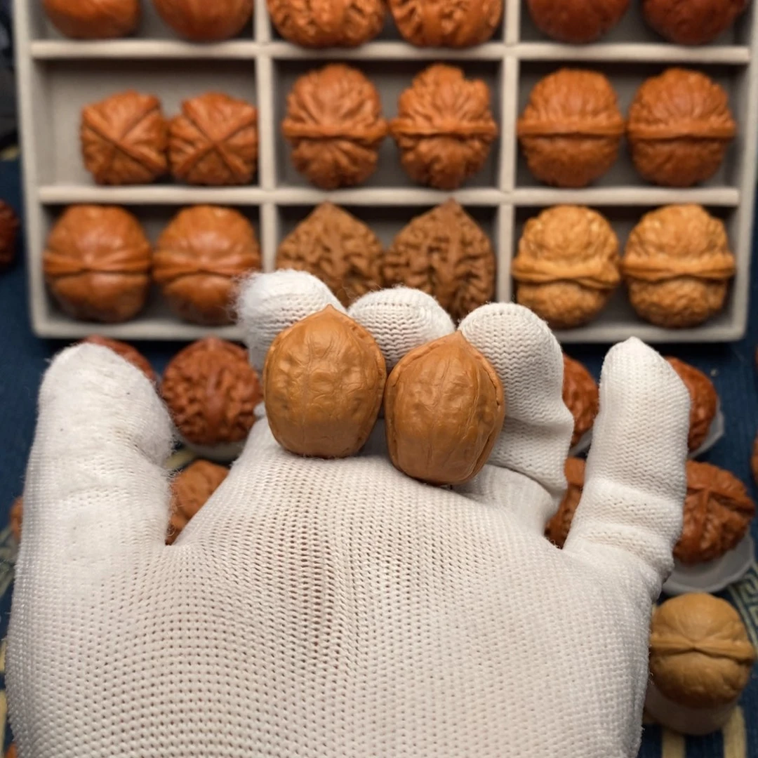 文玩核桃把件小枣