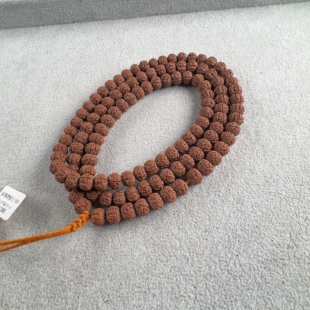 金刚菩提吊坠头货老树王孔边丝黄