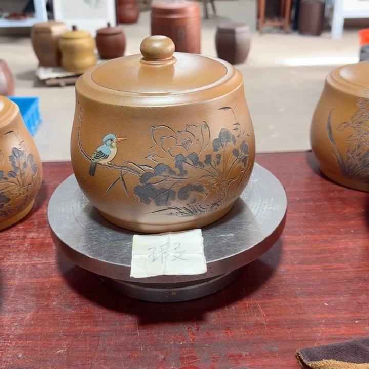 茶叶罐紫砂。。。。。。。。。