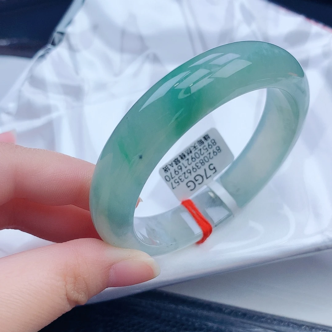 翡翠未镶嵌手镯缅甸天然翡翠a货手镯