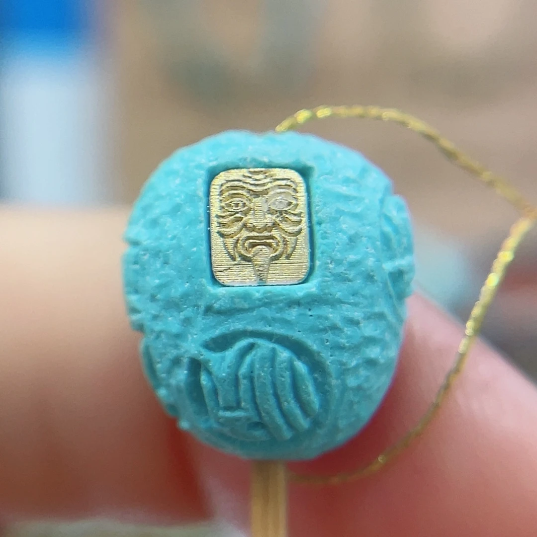 未镶嵌绿松石珠宝奇石