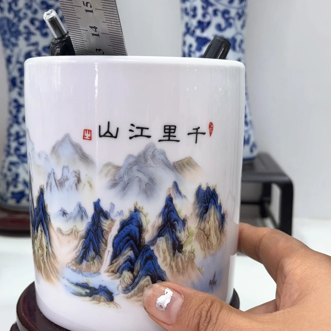 景德镇陶瓷花瓶摆件