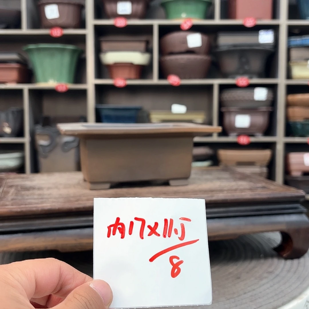 紫砂花盆紫砂的颜色很好看