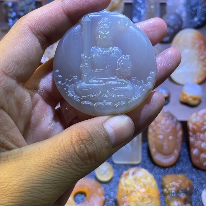 玛瑙/玉髓未镶嵌颈饰
