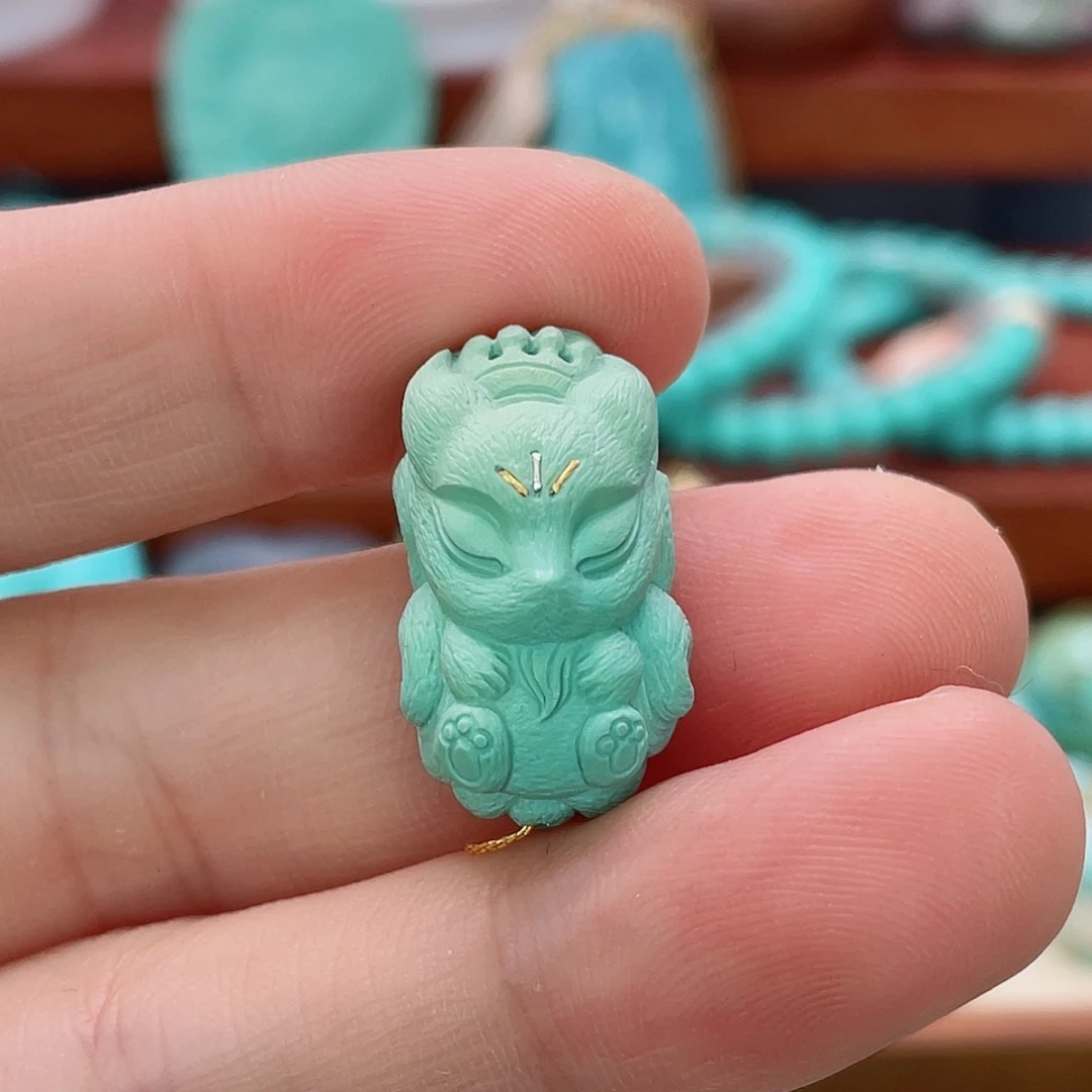 绿松石未镶嵌珠宝半成品