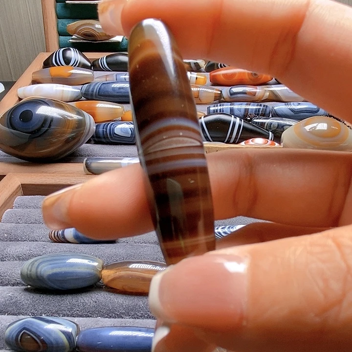 玛瑙/玉髓未镶嵌吊坠(不含链)