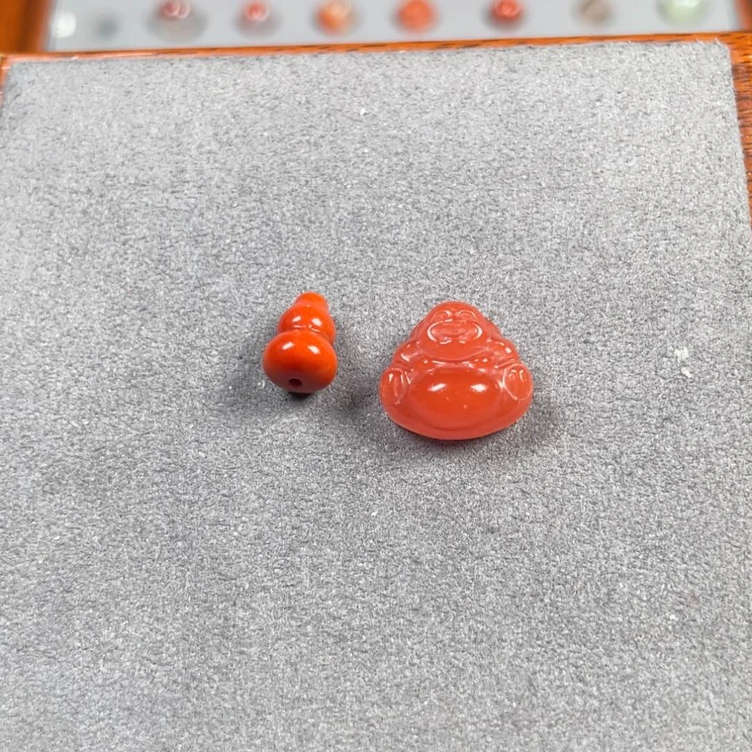 南红玛瑙佛公葫芦未镶嵌林*熙