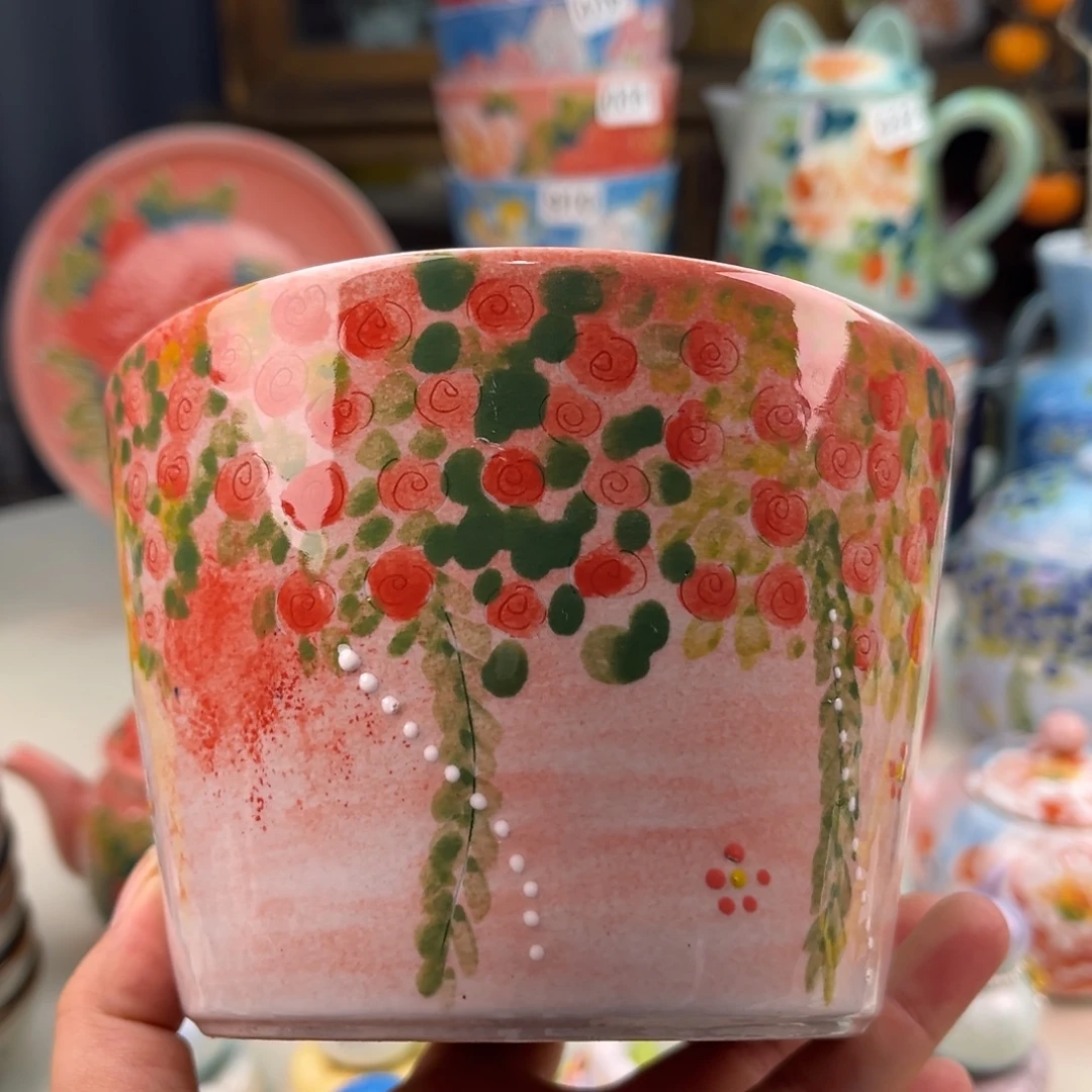 景德镇手工手绘陶瓷茶具