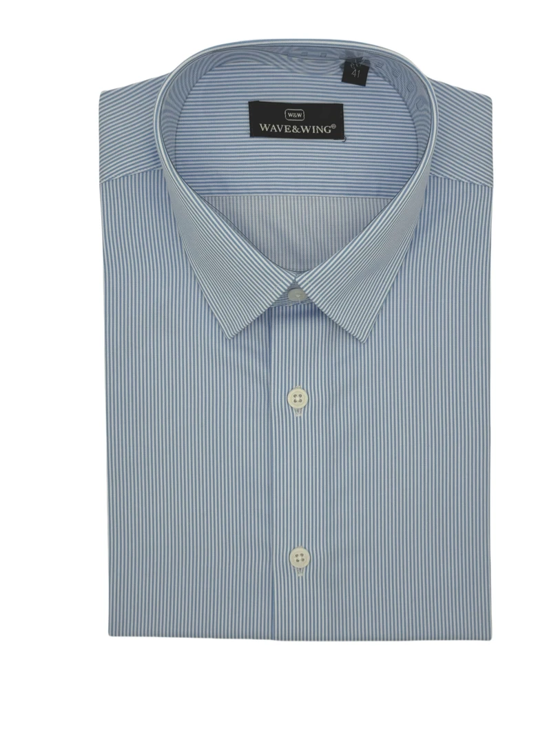 男式正装免烫夏季衬衫长袖休闲衬衣