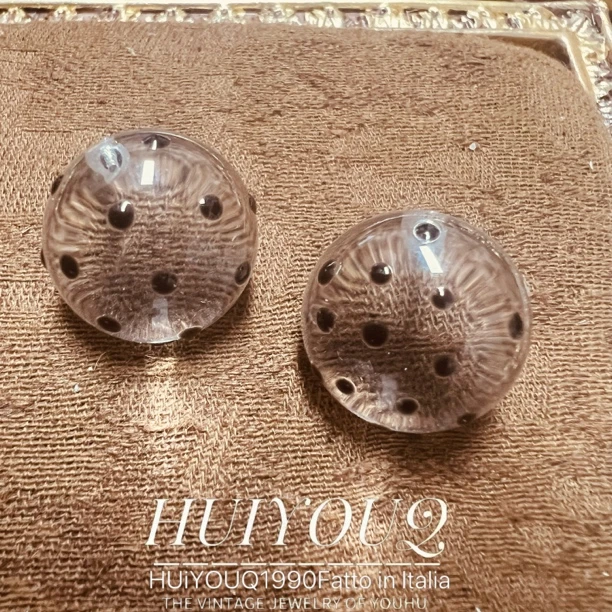 铜合金耳饰 【水母】轻职风古风耳钉045