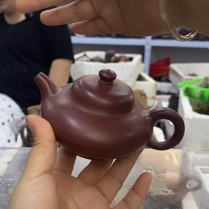 茶壶紫砂宜兴紫砂壶瑕疵