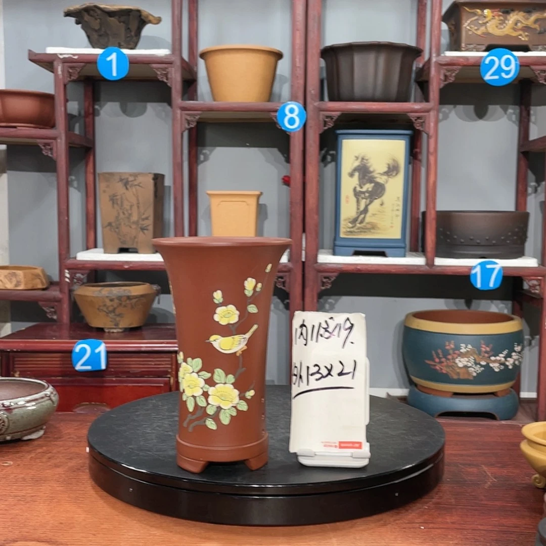 【闪购商品】紫砂花盆紫砂花盆