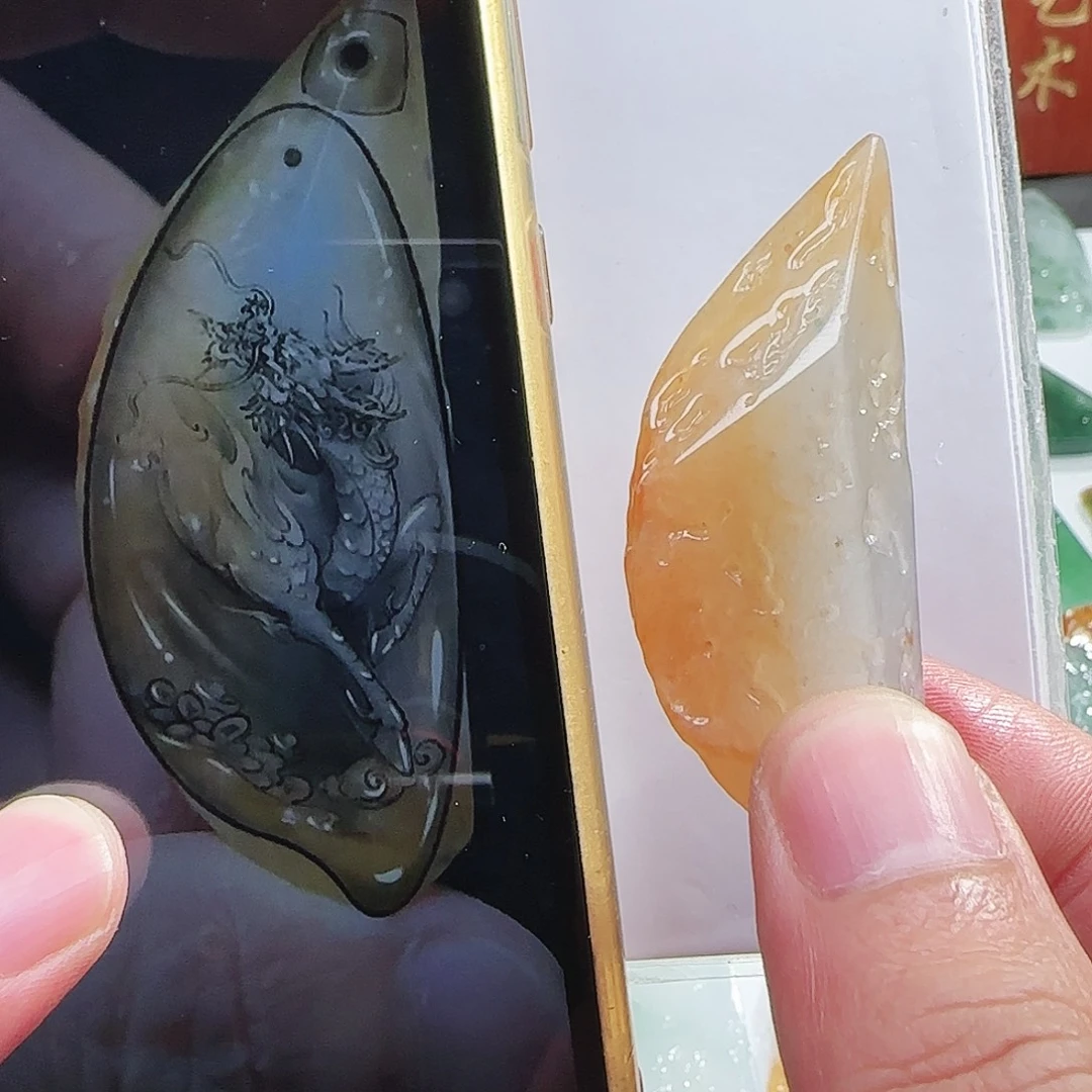 定制翡翠未镶嵌缅甸天然A货翡翠含老师工艺