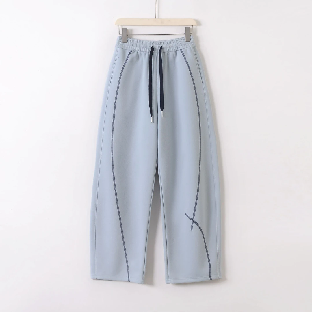 【设计师弯刀裤】春款2025新款宽松休闲时尚休闲裤直筒阔腿裤百搭