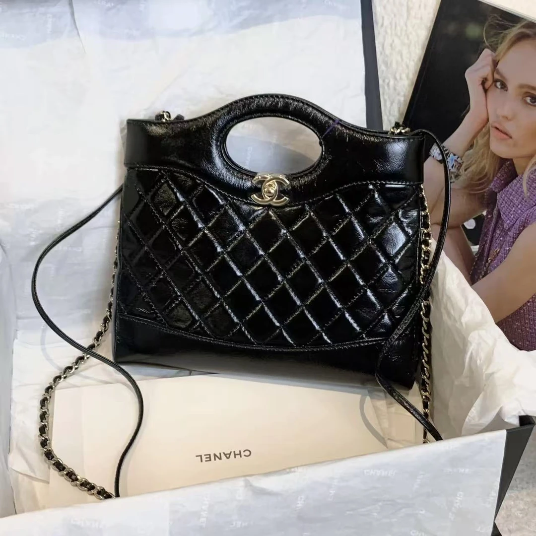 99新 Chanel/香奈儿 黑金31bag/68139091/12期免息/代卖服务