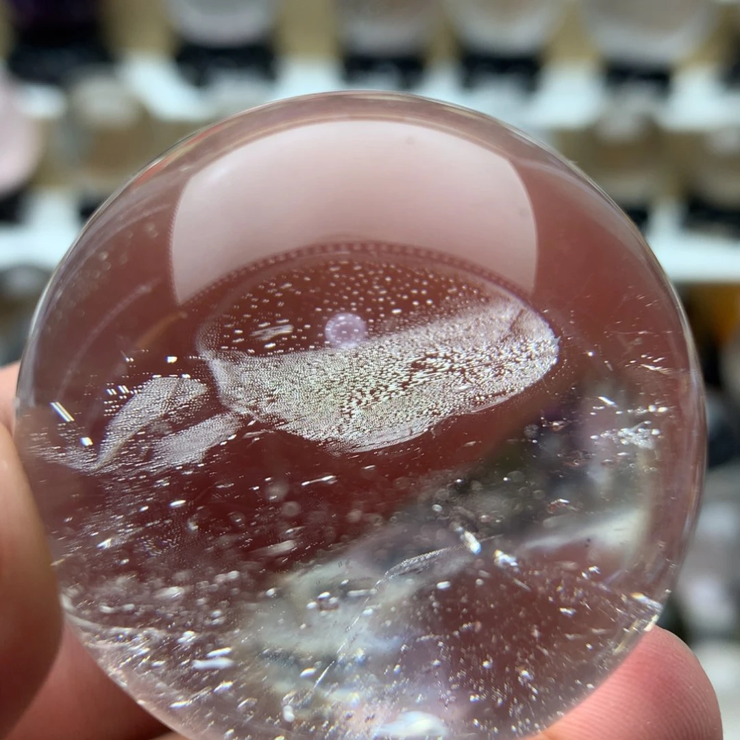 【闪购商品】天然水晶球摆件未镶嵌水晶