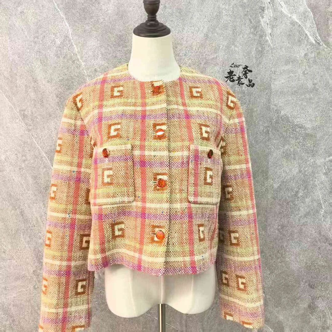 95新 GUCCI/古驰 海囤K/古驰上衣/40码/sw151658小香风