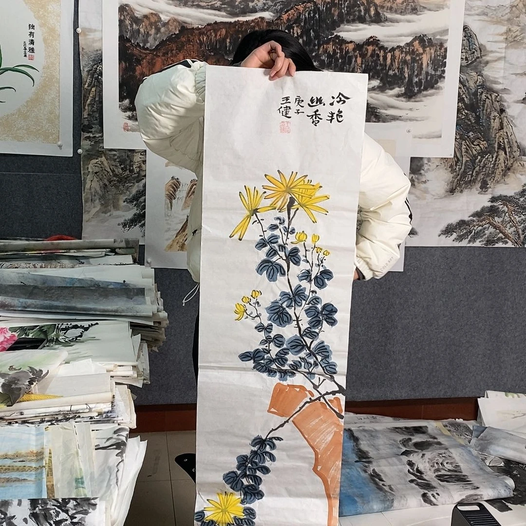 国画手写手绘国画作品32